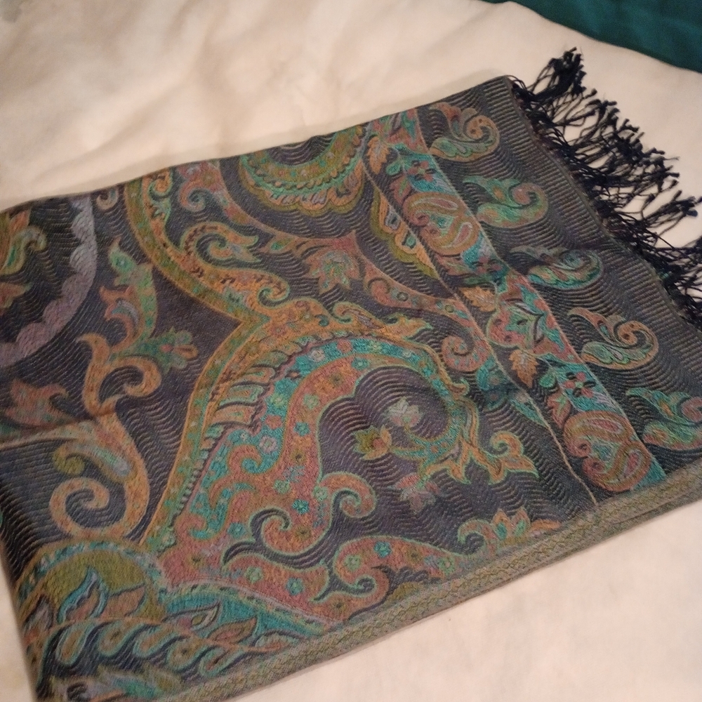 Beautiful Sabira Collection Silk Scarf